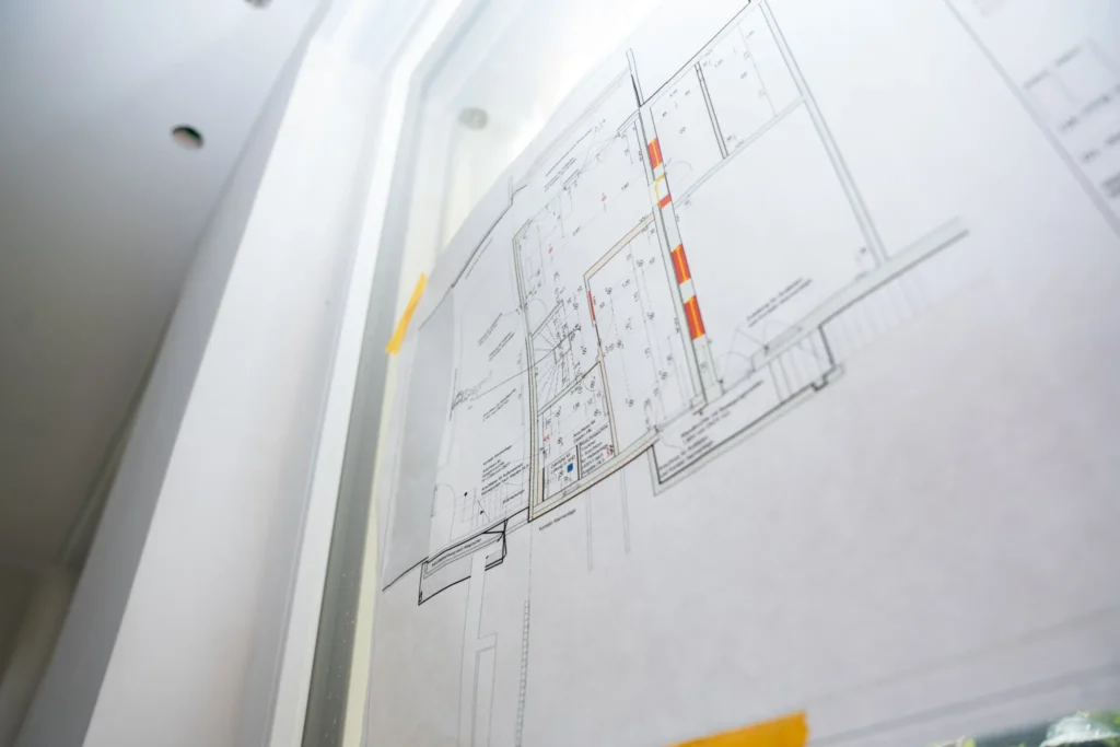 Technischer Elektroinstallationsplan für die Planung einer gewerblichen Elektroinstallation – Elektrotechnik -Level Up